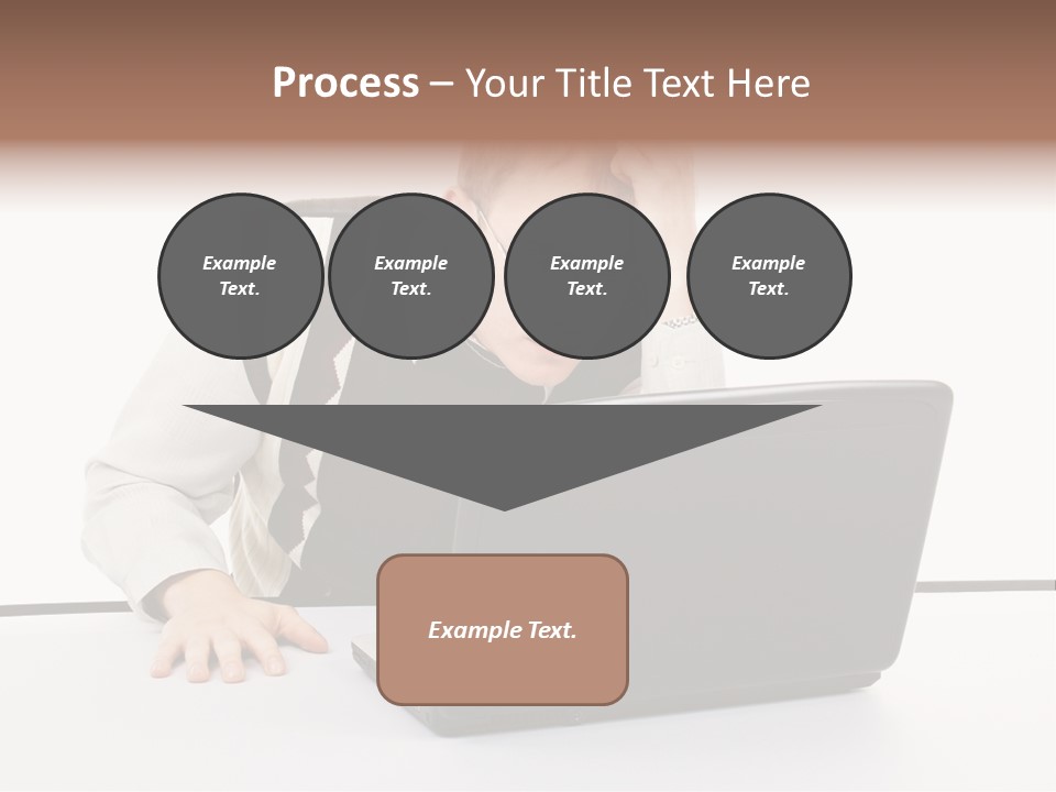 Isolated Face Job PowerPoint Template