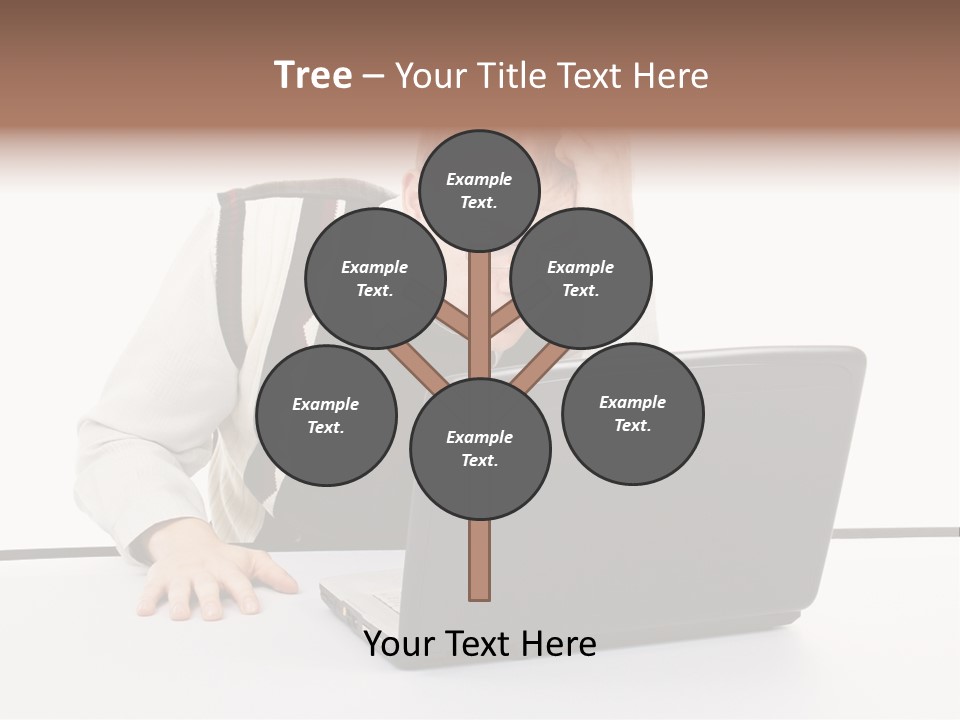 Isolated Face Job PowerPoint Template