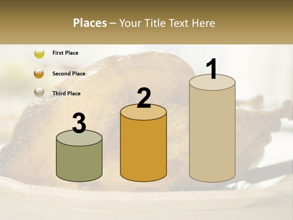 Roasted Baked Dish PowerPoint Template