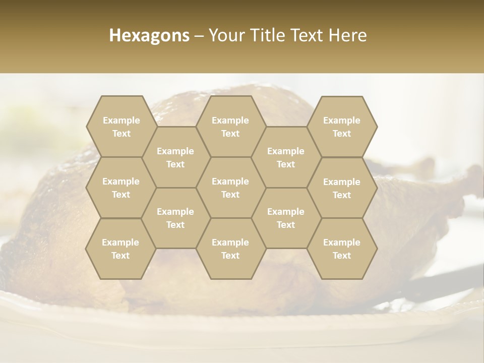 Roasted Baked Dish PowerPoint Template