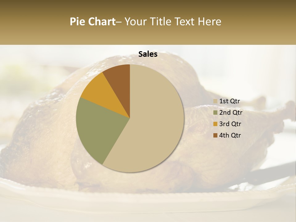 Roasted Baked Dish PowerPoint Template