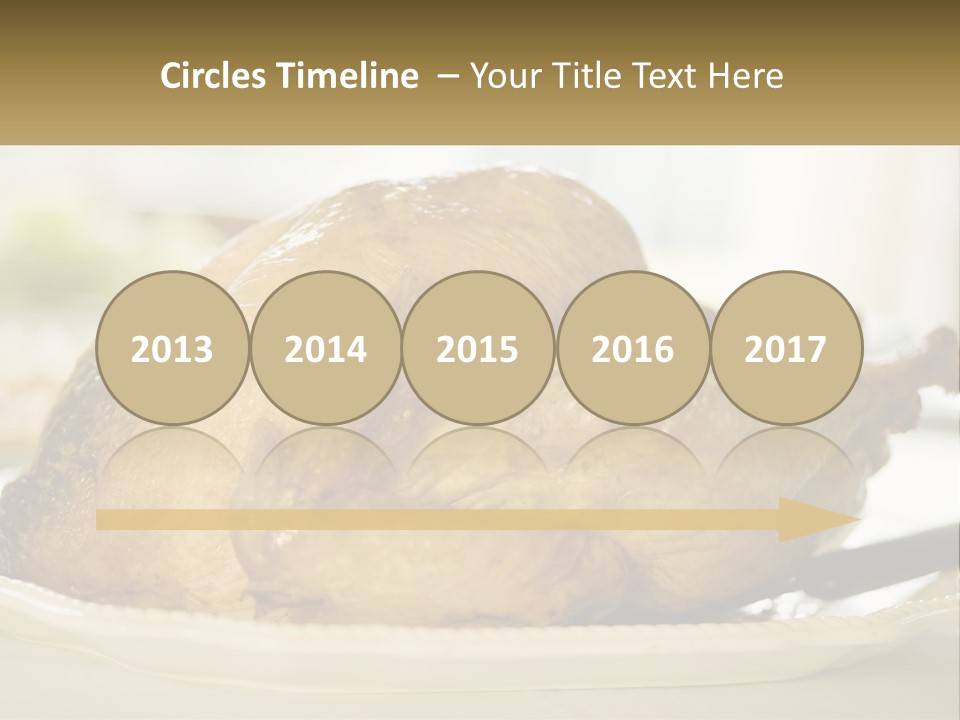 Roasted Baked Dish PowerPoint Template