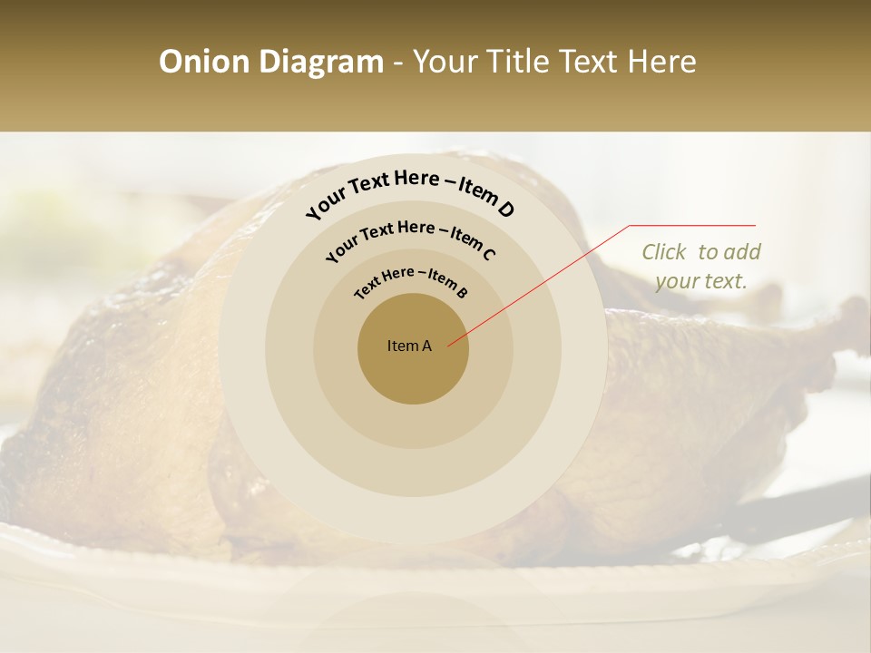 Roasted Baked Dish PowerPoint Template