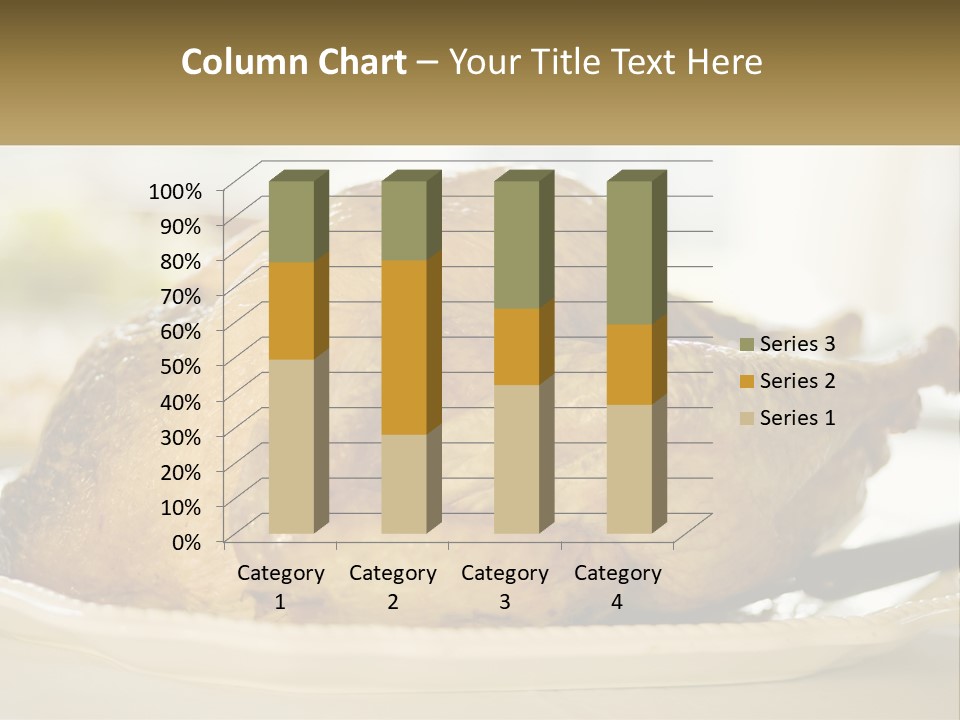 Roasted Baked Dish PowerPoint Template
