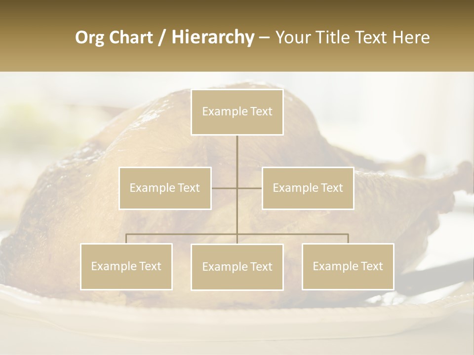 Roasted Baked Dish PowerPoint Template