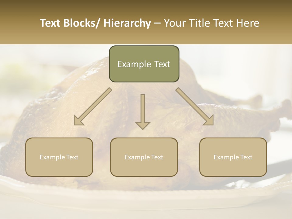 Roasted Baked Dish PowerPoint Template