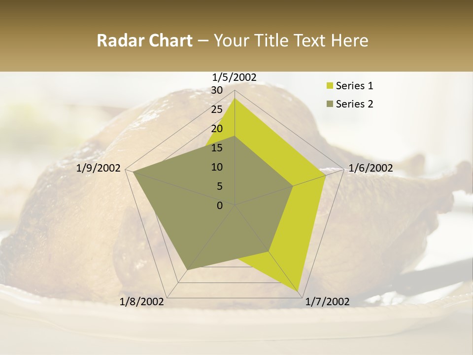 Roasted Baked Dish PowerPoint Template