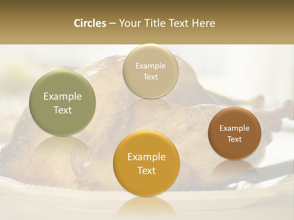 Roasted Baked Dish PowerPoint Template