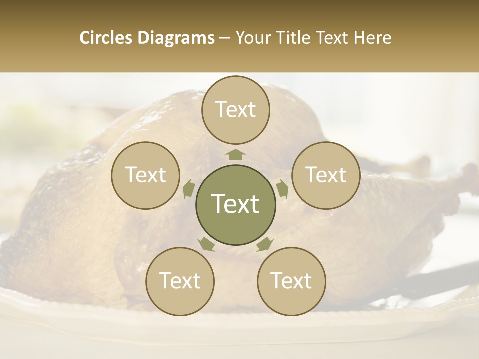 Roasted Baked Dish PowerPoint Template