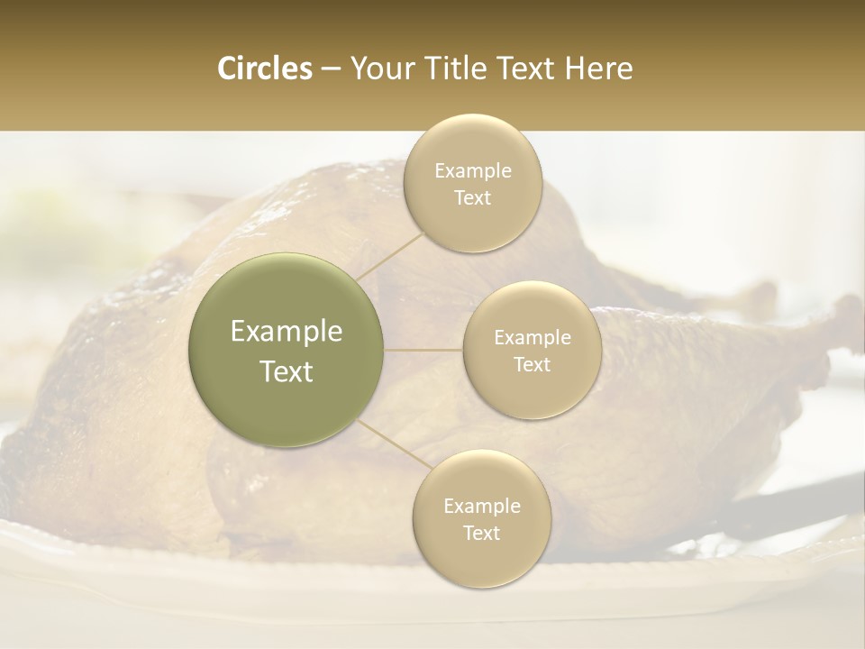 Roasted Baked Dish PowerPoint Template