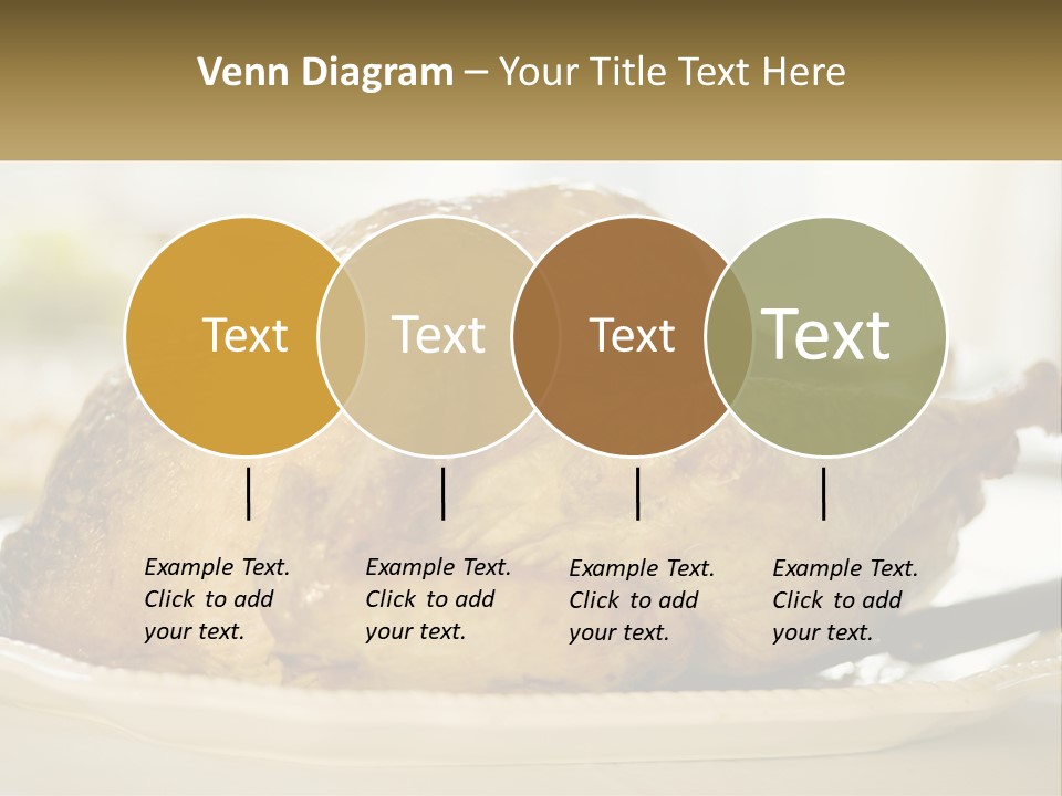 Roasted Baked Dish PowerPoint Template