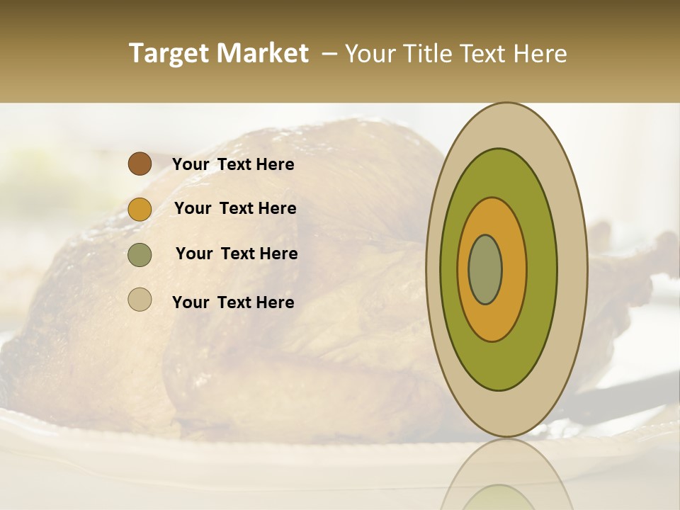 Roasted Baked Dish PowerPoint Template