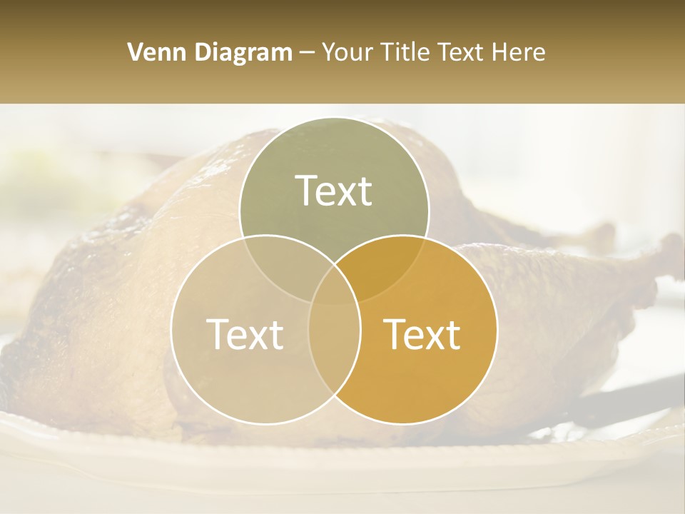 Roasted Baked Dish PowerPoint Template