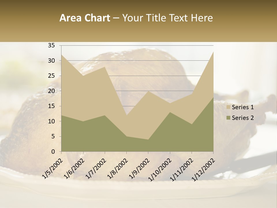 Roasted Baked Dish PowerPoint Template