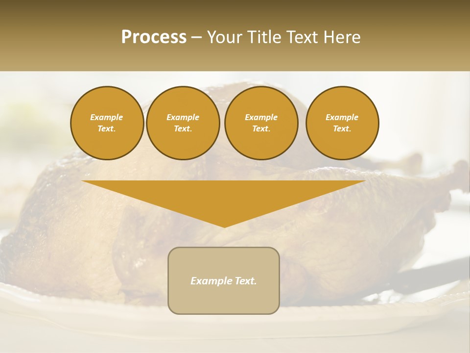Roasted Baked Dish PowerPoint Template