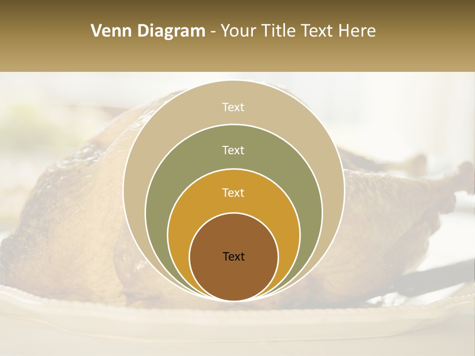 Roasted Baked Dish PowerPoint Template