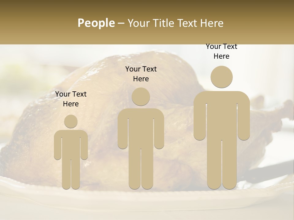 Roasted Baked Dish PowerPoint Template