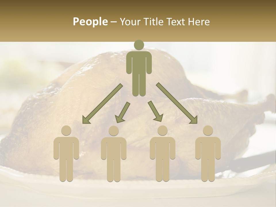 Roasted Baked Dish PowerPoint Template