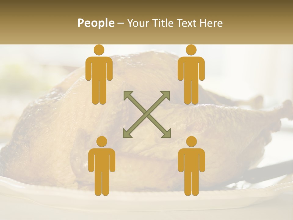 Roasted Baked Dish PowerPoint Template