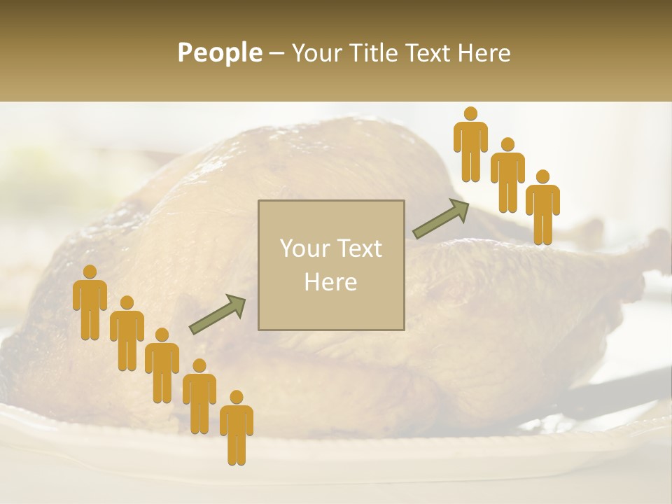 Roasted Baked Dish PowerPoint Template