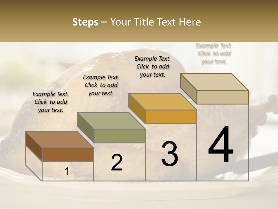 Roasted Baked Dish PowerPoint Template