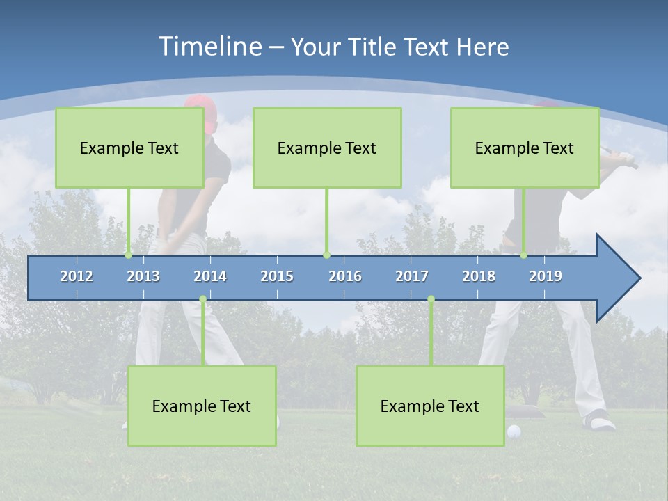 Sportive Sport Girl PowerPoint Template