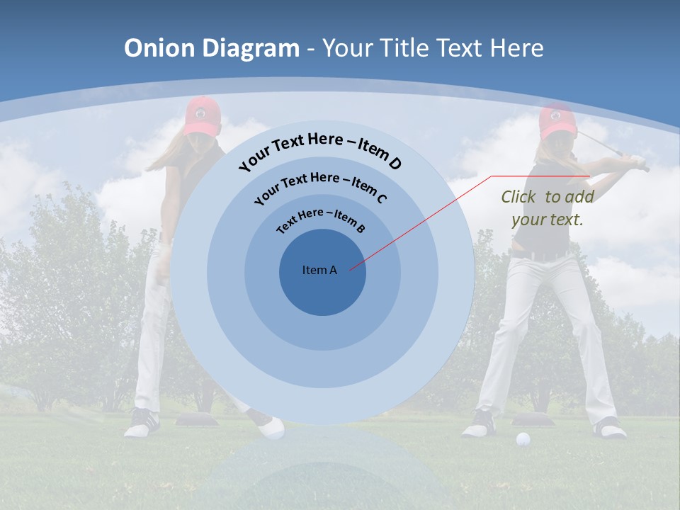 Sportive Sport Girl PowerPoint Template