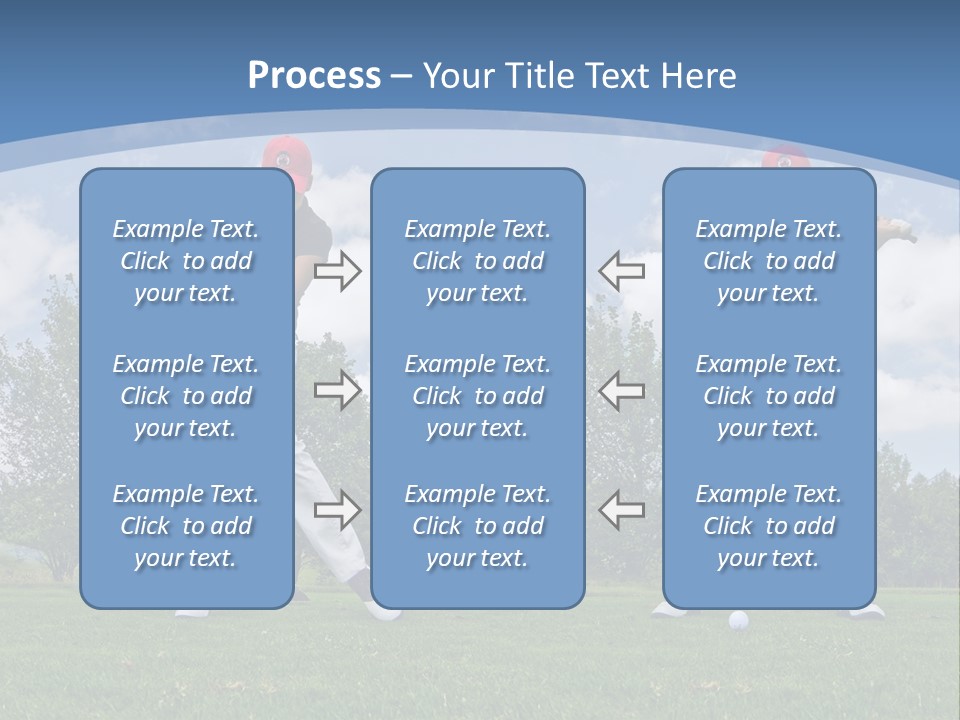 Sportive Sport Girl PowerPoint Template