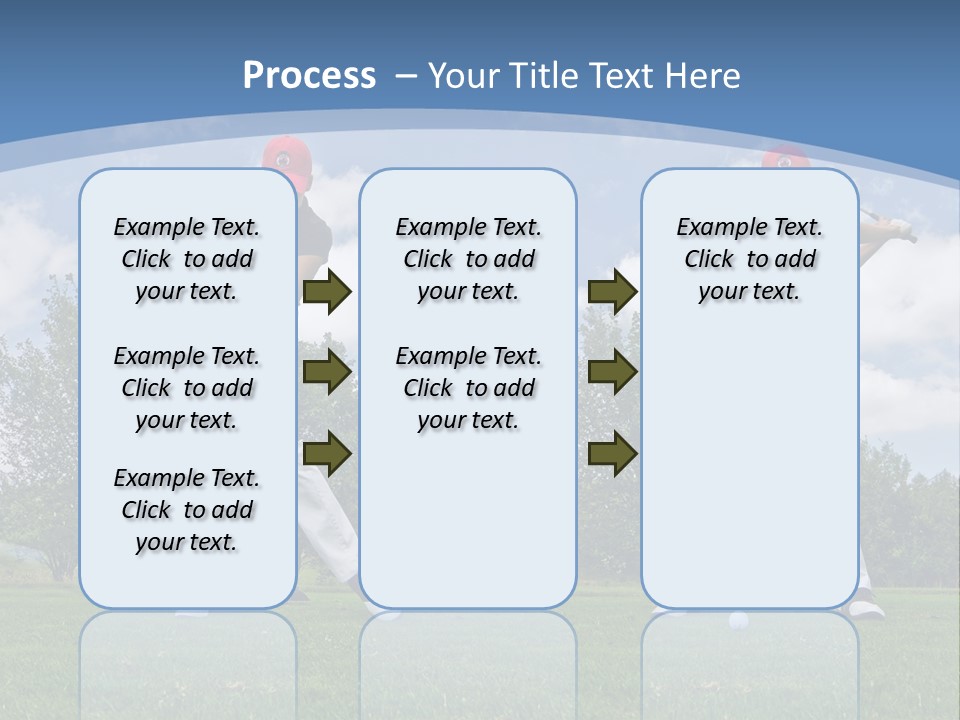 Sportive Sport Girl PowerPoint Template