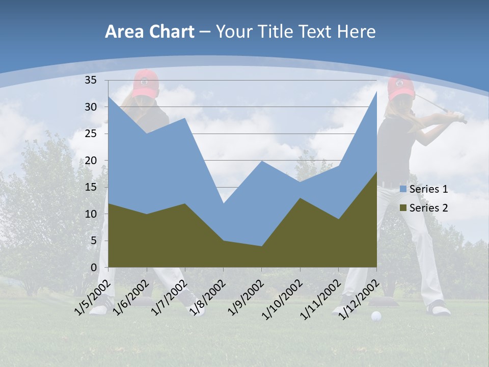 Sportive Sport Girl PowerPoint Template