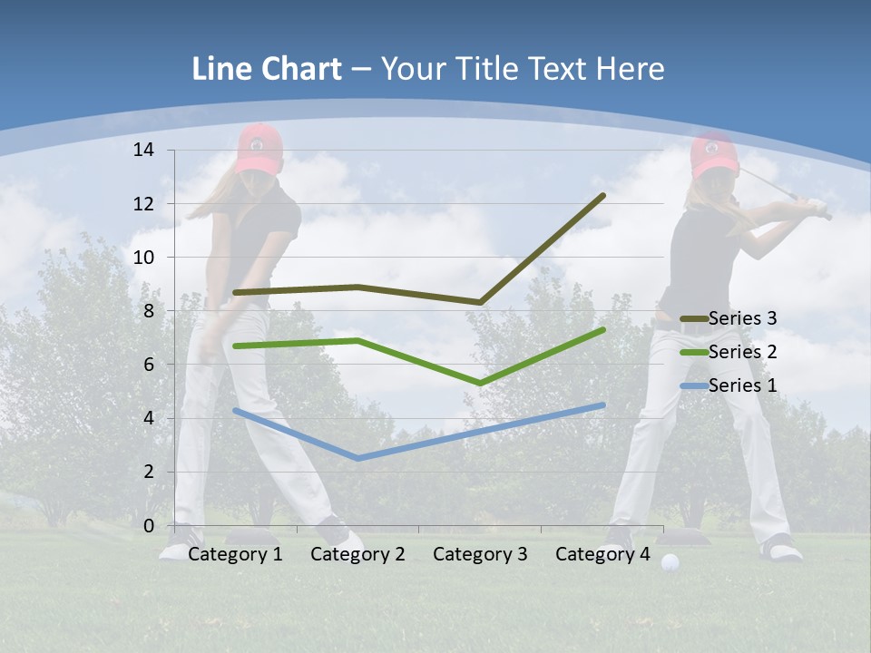 Sportive Sport Girl PowerPoint Template