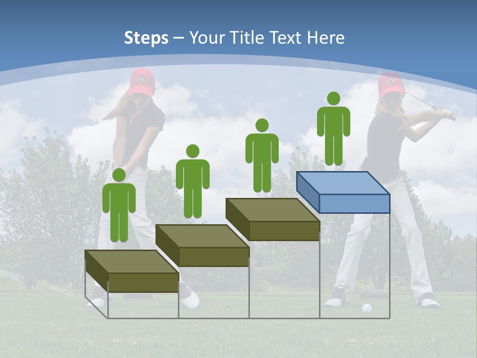 Sportive Sport Girl PowerPoint Template