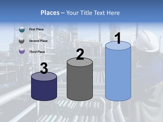 Steel Fuelstorage Petrochemical PowerPoint Template