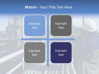 Steel Fuelstorage Petrochemical PowerPoint Template