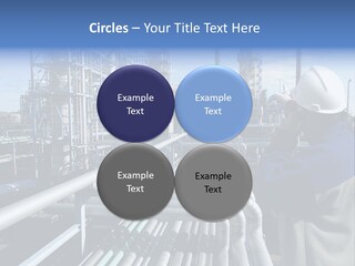Steel Fuelstorage Petrochemical PowerPoint Template