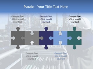 Steel Fuelstorage Petrochemical PowerPoint Template