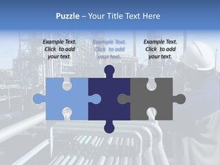 Steel Fuelstorage Petrochemical PowerPoint Template