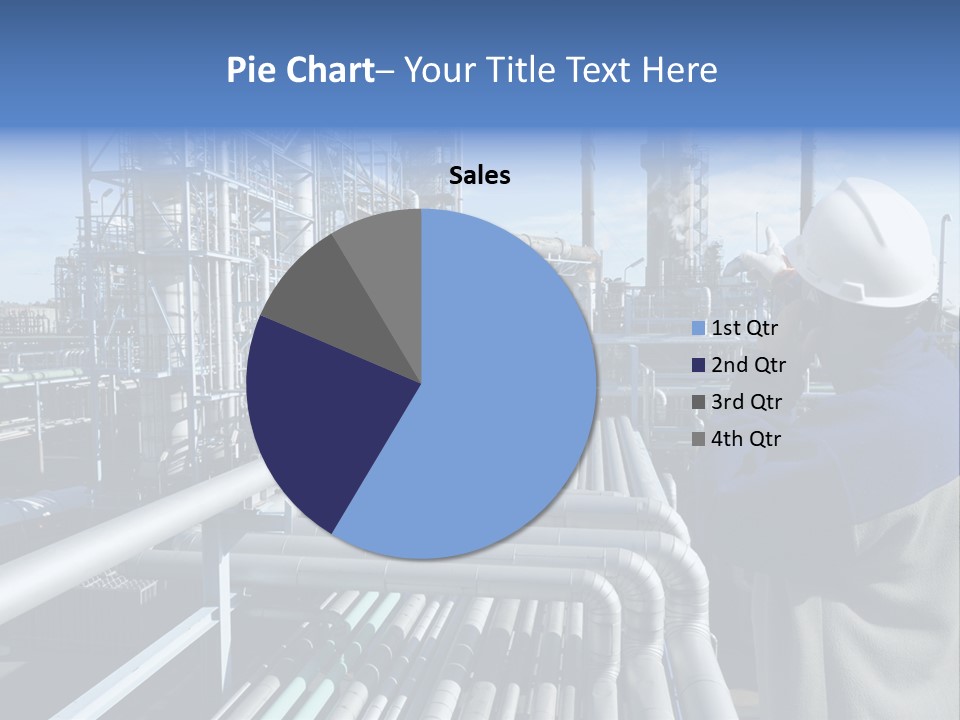 Steel Fuelstorage Petrochemical PowerPoint Template