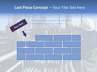 Steel Fuelstorage Petrochemical PowerPoint Template