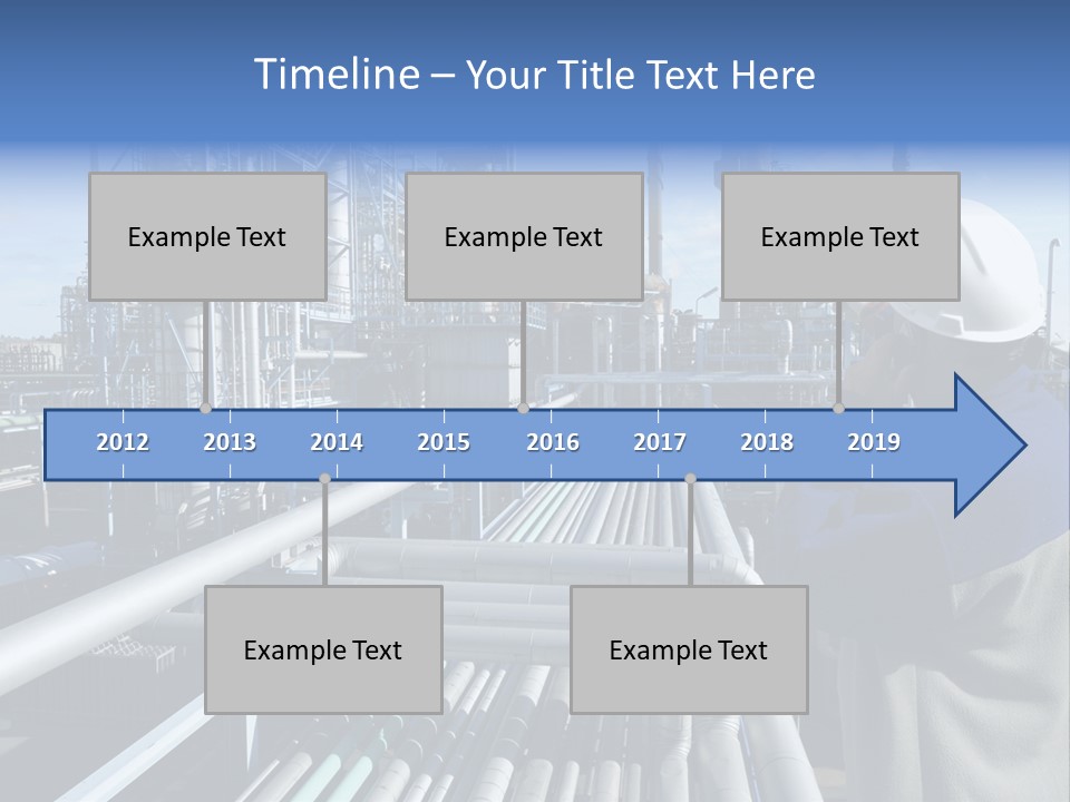 Steel Fuelstorage Petrochemical PowerPoint Template