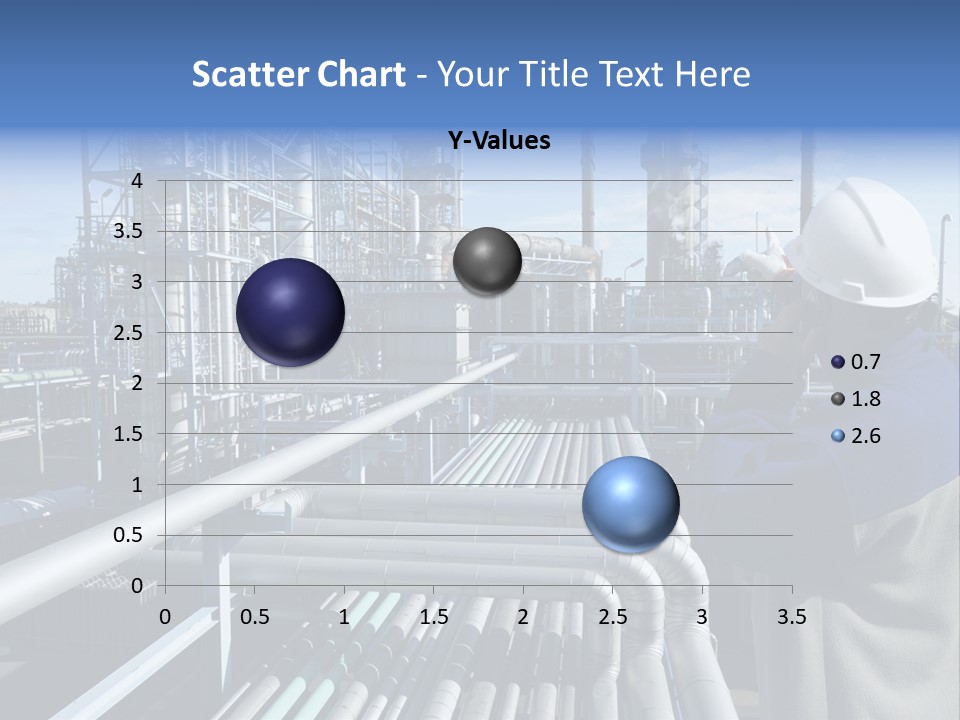 Steel Fuelstorage Petrochemical PowerPoint Template