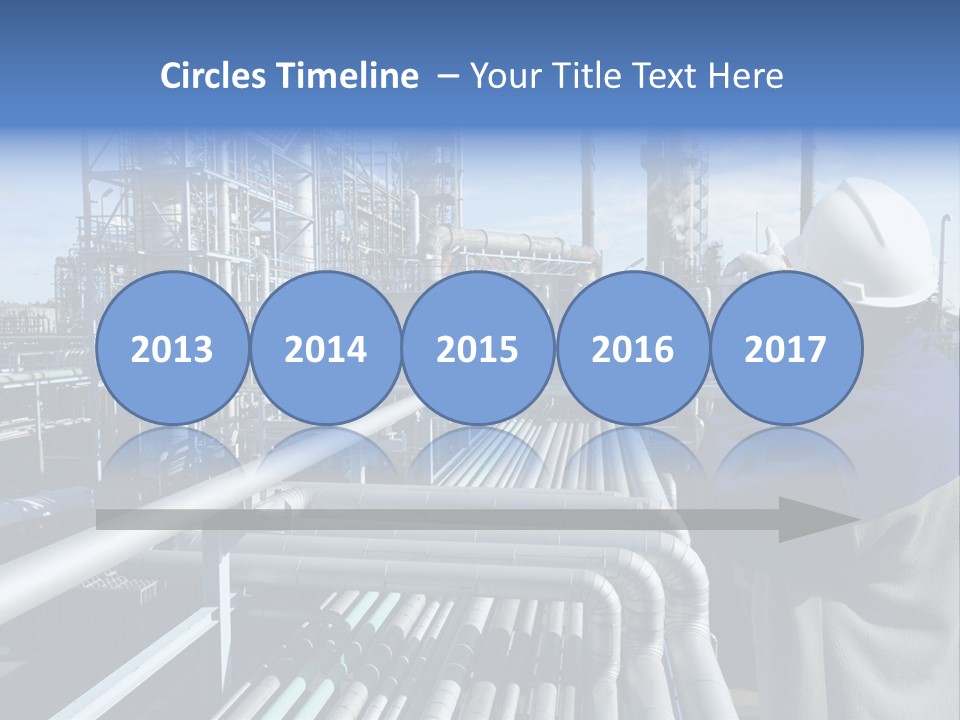Steel Fuelstorage Petrochemical PowerPoint Template