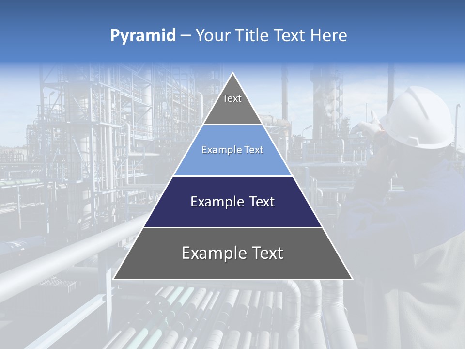 Steel Fuelstorage Petrochemical PowerPoint Template