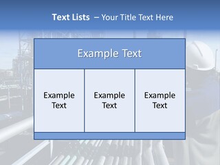 Steel Fuelstorage Petrochemical PowerPoint Template