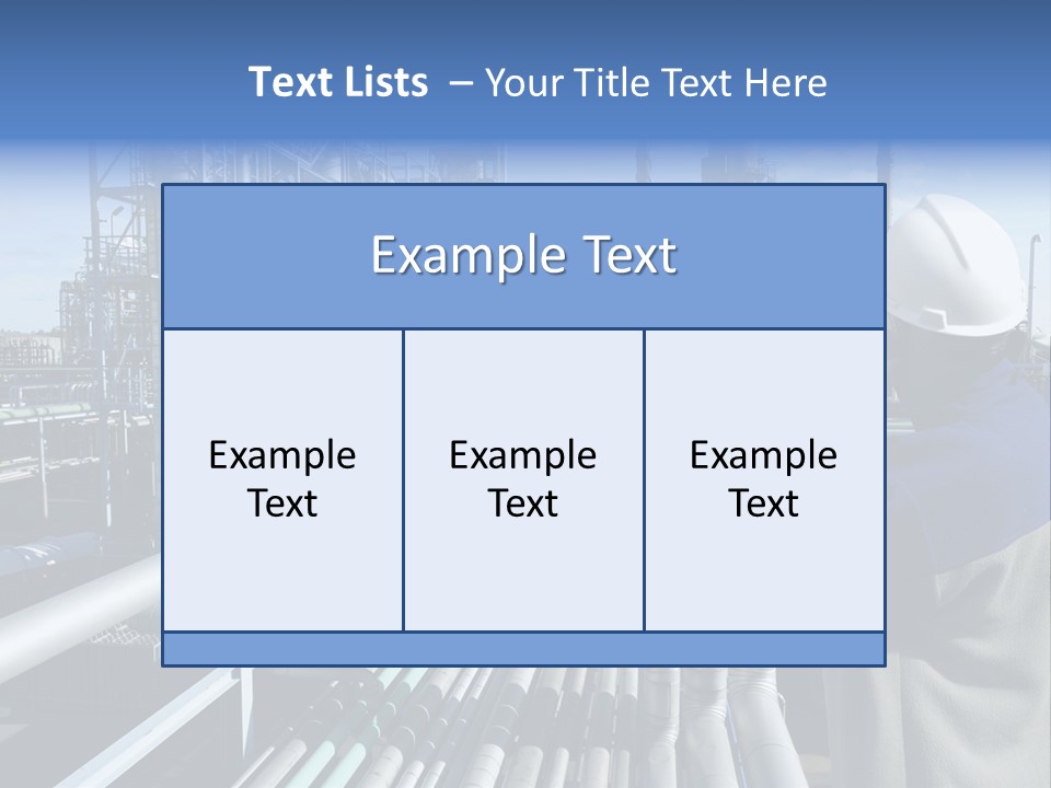 Steel Fuelstorage Petrochemical PowerPoint Template