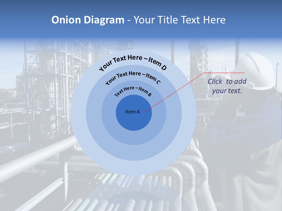 Steel Fuelstorage Petrochemical PowerPoint Template