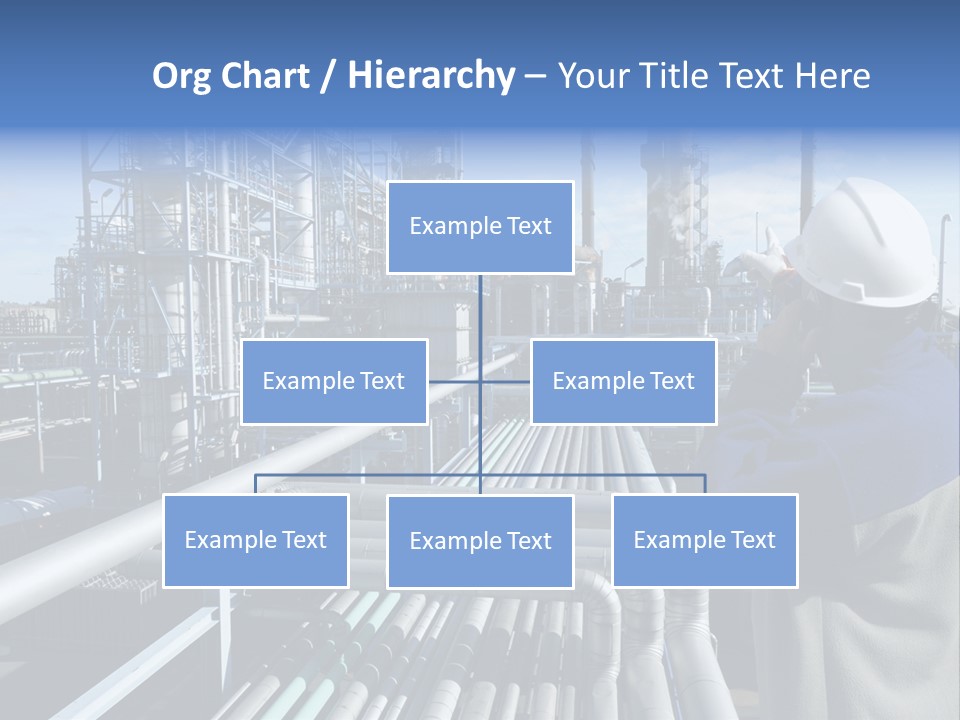 Steel Fuelstorage Petrochemical PowerPoint Template