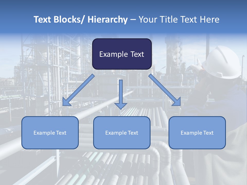 Steel Fuelstorage Petrochemical PowerPoint Template