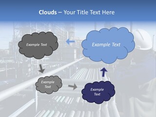 Steel Fuelstorage Petrochemical PowerPoint Template