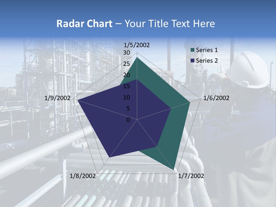 Steel Fuelstorage Petrochemical PowerPoint Template